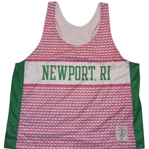 Newport RI, Original League, Collegiate Wear, Athletic Wear, Runners Top. Size L - Picture 1 of 5